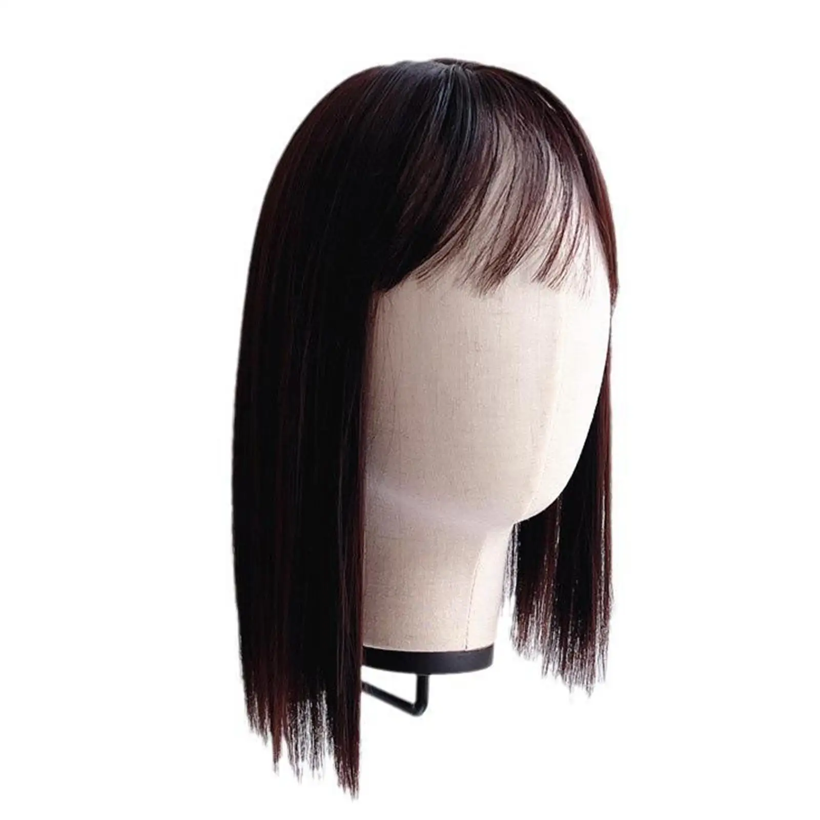 

Mannequin Head Wall Mount Wig Display Model Smooth Hat Rack Wig Storage Hanger for Hairdresser Training Shop Home Props Decor