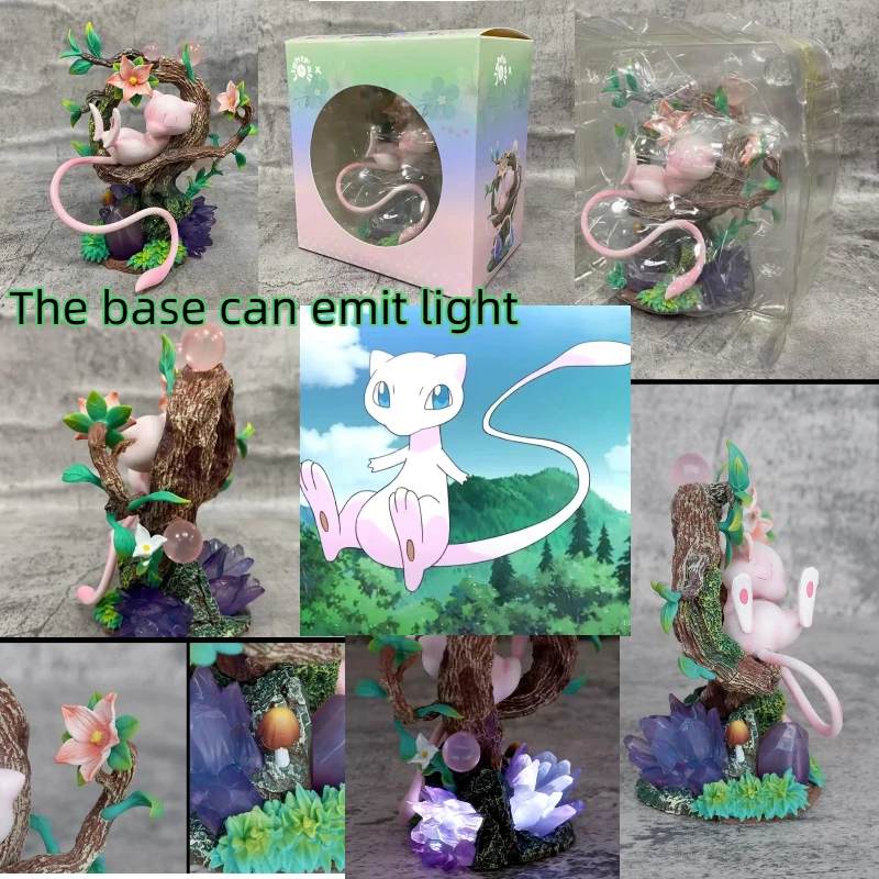15 سنتيمتر البوكيمون Mewtwo أنيمي الشكل Gk لطيف ميو الانارة مانغا تمثال بولي كلوريد الفينيل عمل تمثال تحصيل لعبة مجسمة هدية