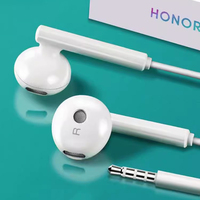 AM115 Original For Honor 3.5mm In-Ear Earbuds Earphone Wired Control Headset With Microphone For Honor 70 Lite X8A X9A X7A X5 X6