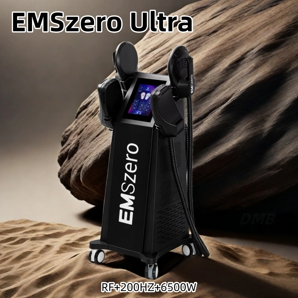 

EMSZERO 6500W RF 15 Tes Electromagnetic Waves Machine Body Sculpture Hi-met Pelvic Muscle Stimulator Reduced Fat Body Shaping