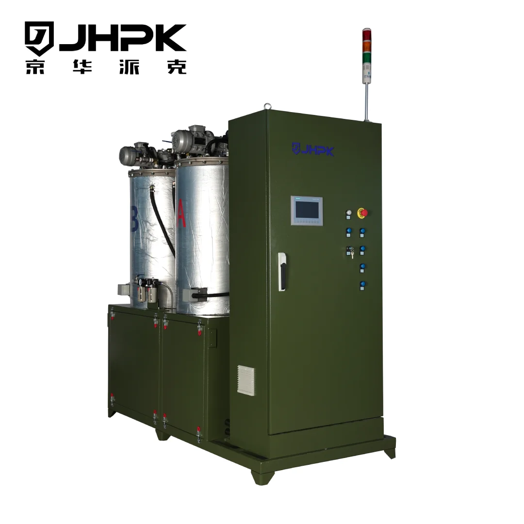 JHPK-G20AGT Automatic Solid Filler Dual System Resin Injection Machine with Pump for Rubber & Plastic