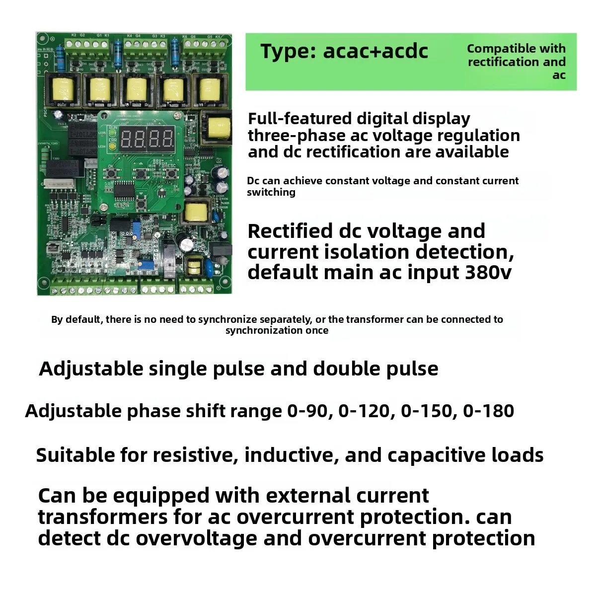 Controllable Trigger Board Control Board Voltage Regulator Rectifier Electromagnetic Adjuster Power Controller Battery Charging