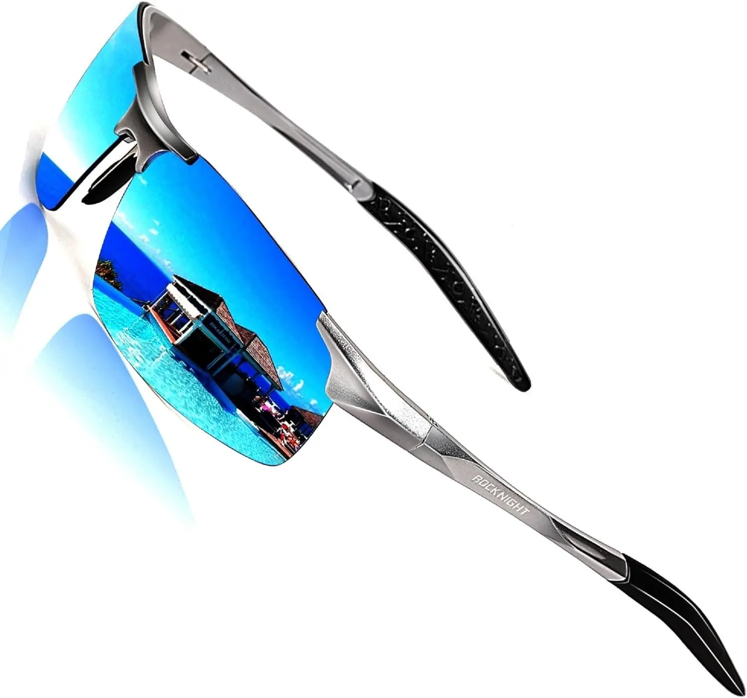 

Солнцезащитные очки HD Polarized UV400, ультралегкие, из алюминия и магния, для гольфа, рыбалки, активного отдыха и вождения