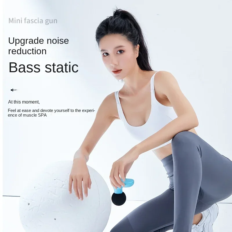 Mini Massager Electric Handheld Massager with 6 Powerful Mode for Body Relieves Neck Shoulder Back Waist Leg Muscle Tension