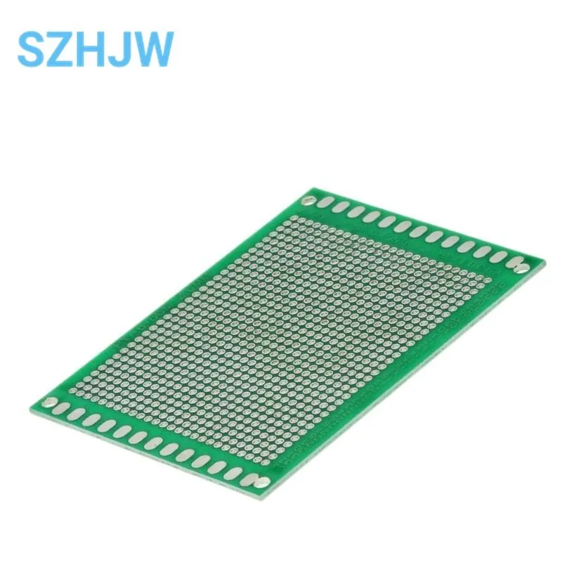 5PCS/Bag 6 *8 CM  1.6MM Thick, 2.0MM Spacing Sided HASL PCB Board