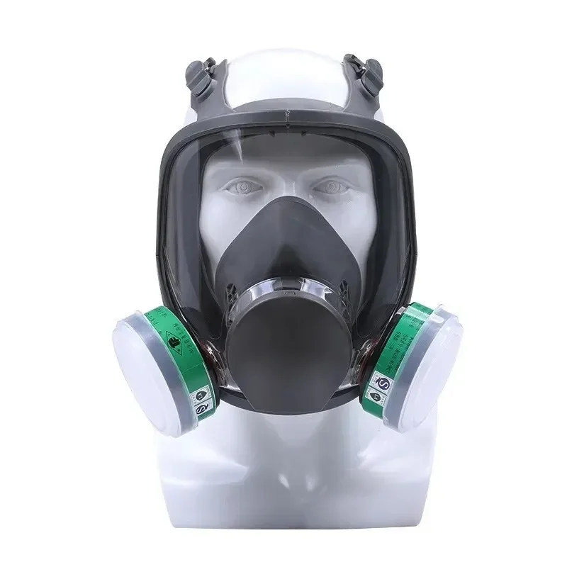 6800 Gas Mask Protective Mask Full TAN Filter Anti-acid Gas Ammonia Gas Paint Special Chemical Dust Mask