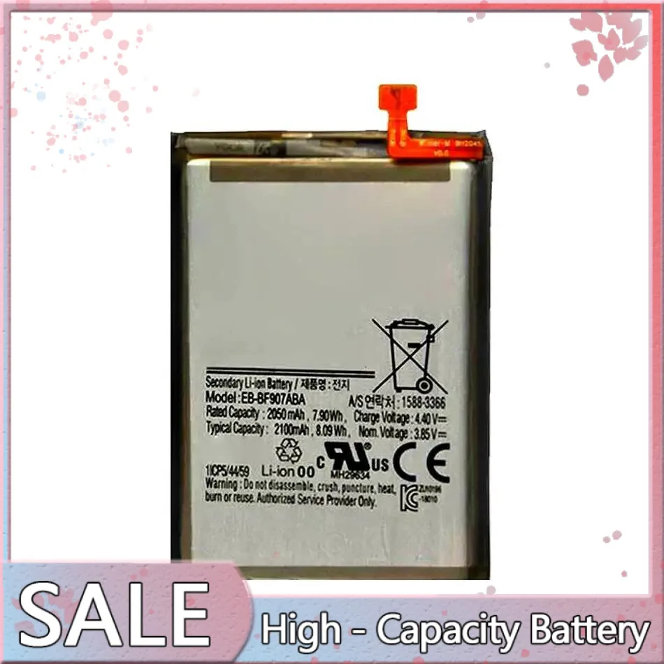 

Mobile Phone Battery 2100Mah For Samsung Galaxy Z Fold 1 5G F9000 F907N W2020 EB-BF907ABA High-Efficiency