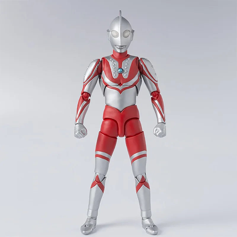 Bandai original S.H.Figuarts SHF Ultraman Zoffy anime figura de ação modelo coleção de brinquedos ornamentos presente de aniversário para crianças