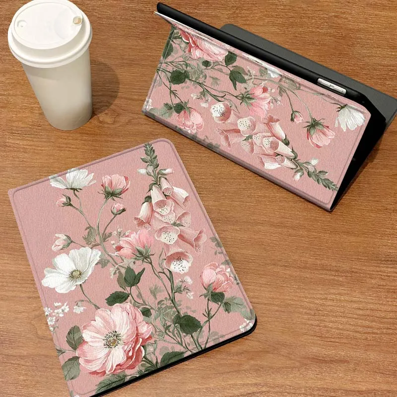 

Чехол для планшета Samsung Galaxy Tab S6 S7 S8 S9 S10 S11 FE Plus Lite с акварельным цветочным узором