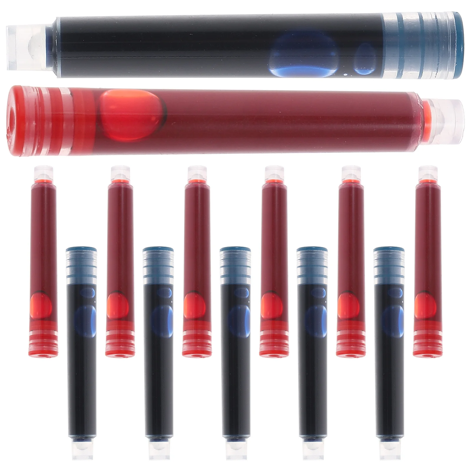 

100Pcs Long-Lasting Fountain Pen Ink Cartridges Ergonomic Design for Smooth Writing Experience Fountain Pen Ink