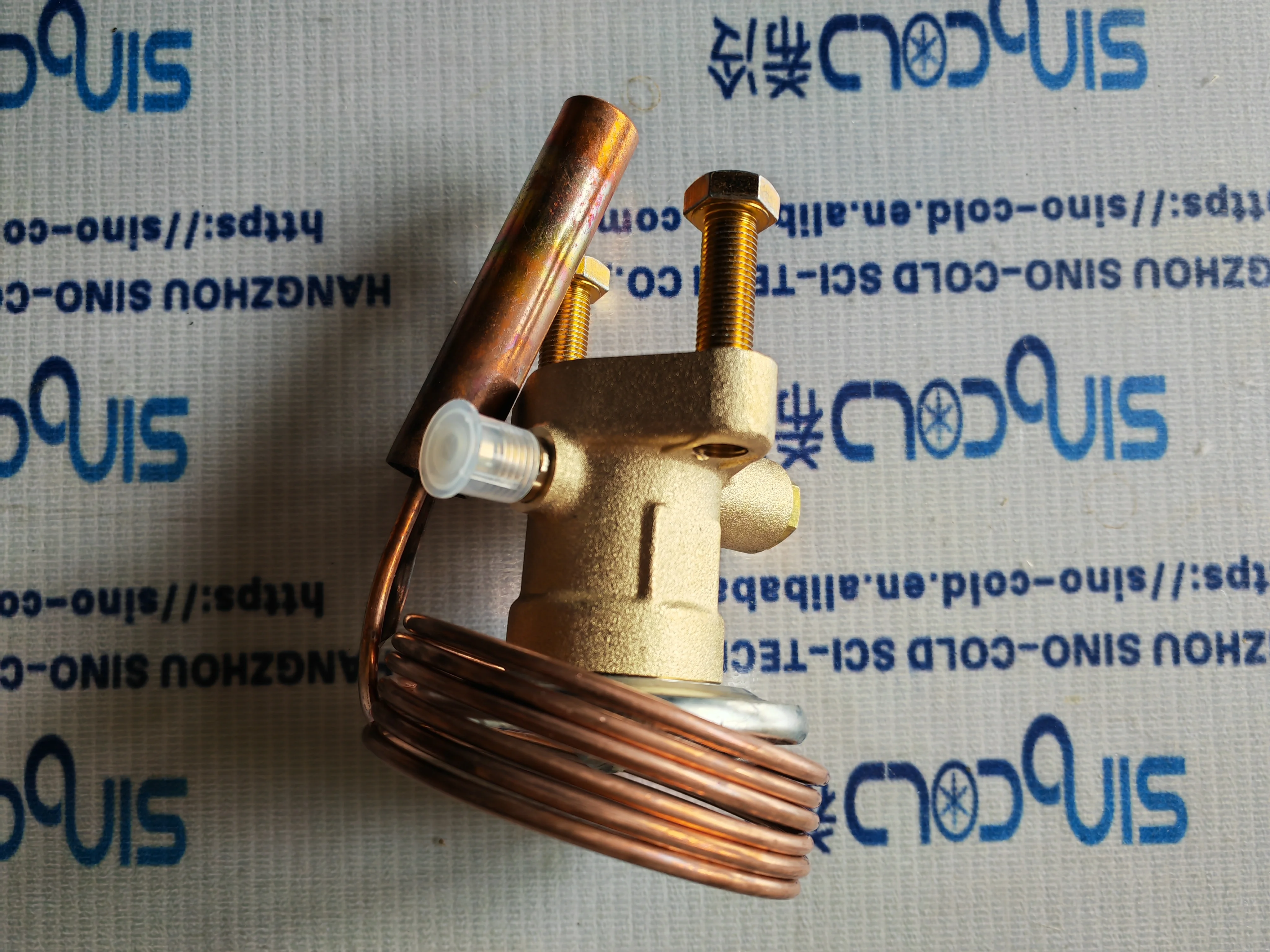 วาล์วขยายองค์ประกอบเทอร์โมสแตติก XB-1019 MW55-1B ALCO 803379 R134A สำหรับชิ้นส่วน