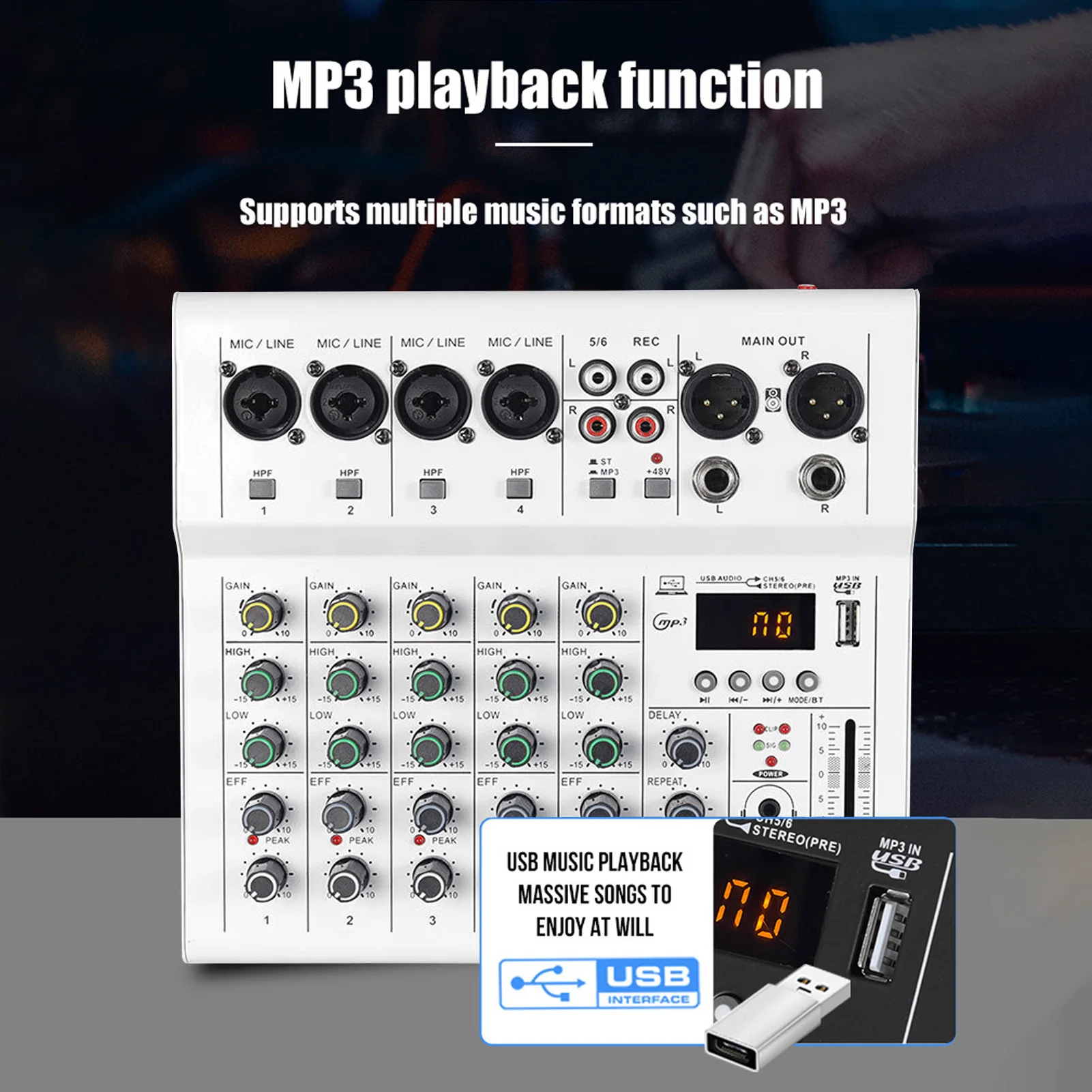 6 Channel Mini Soun…