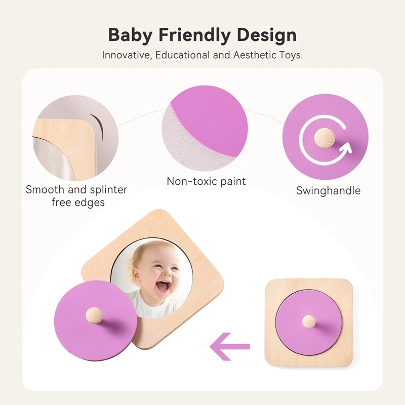 Jouets éducatifs Montessori en bois pour bébé, dinosaures de dessin animé, voitures, bus, jouets pour enfants, jouets de dentition, cadeaux d'anniversaire pour bébé