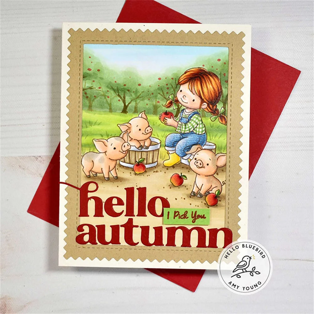 Halloween New 2024 Spooks and Candy Mice Stamps and Metal Cutting Die for DIY Craft Making Greeting Card Scrapbooking Decoration