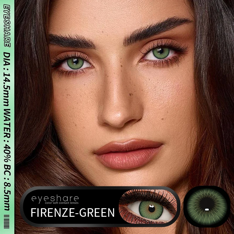 EYESHARE New Fashion Color Contact Lenses Natural Brown Contact Blue Lenses Gray Pupils Cosmetic Colored Lens Green Eye Lenses