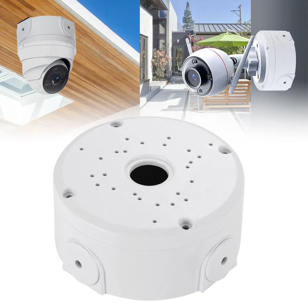 Camera Junction Box Cable Deep Base For Dome/IP Camera Waterproof Mount Bracket Plastic Base Surveillance Dome Brackets