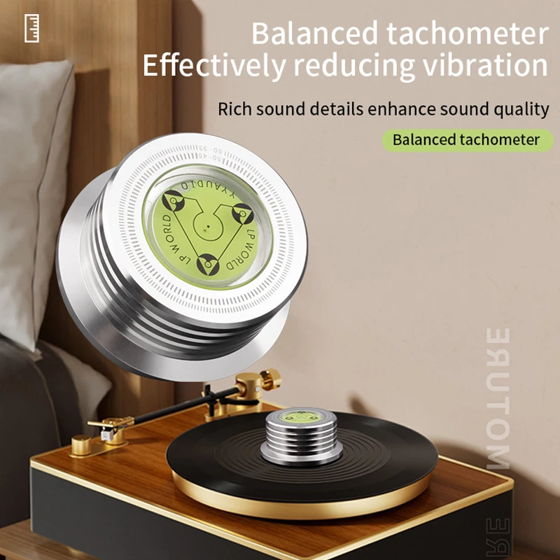 YYAUDIO Premium LP Record Player Stabilizer - Alloy Steel, 50Hz Compatibility - Enhance Your Vinyl Listening Experience image 4