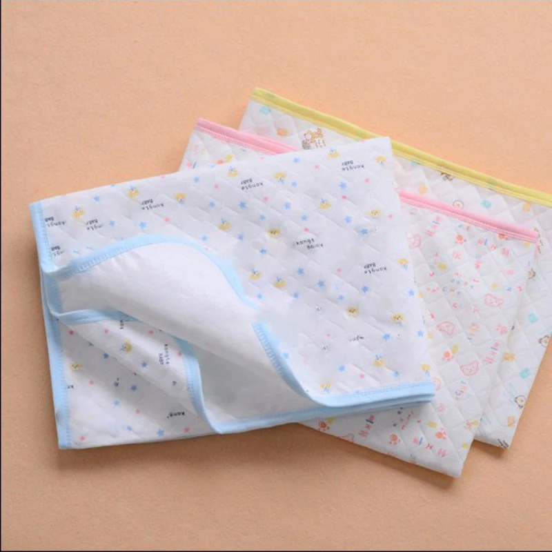 1PCS Color Random Waterproof Baby Infant Diaper Nappy Urine Mat Kid Simple Bedding Changing Cover Pad Sheet Protector