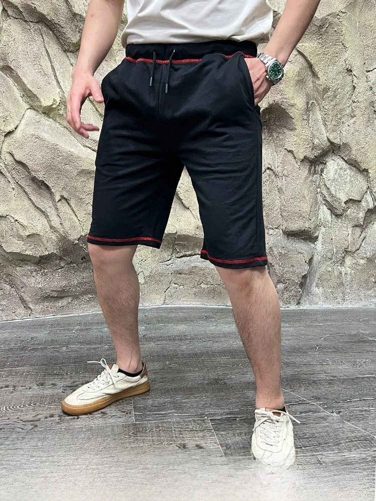 

Faionable из чистого хлопка для занятий спортом на открытом воздухе, мужские орты, дышащие, удобные, летние, Новое поступление, повседневные прямые штаны...