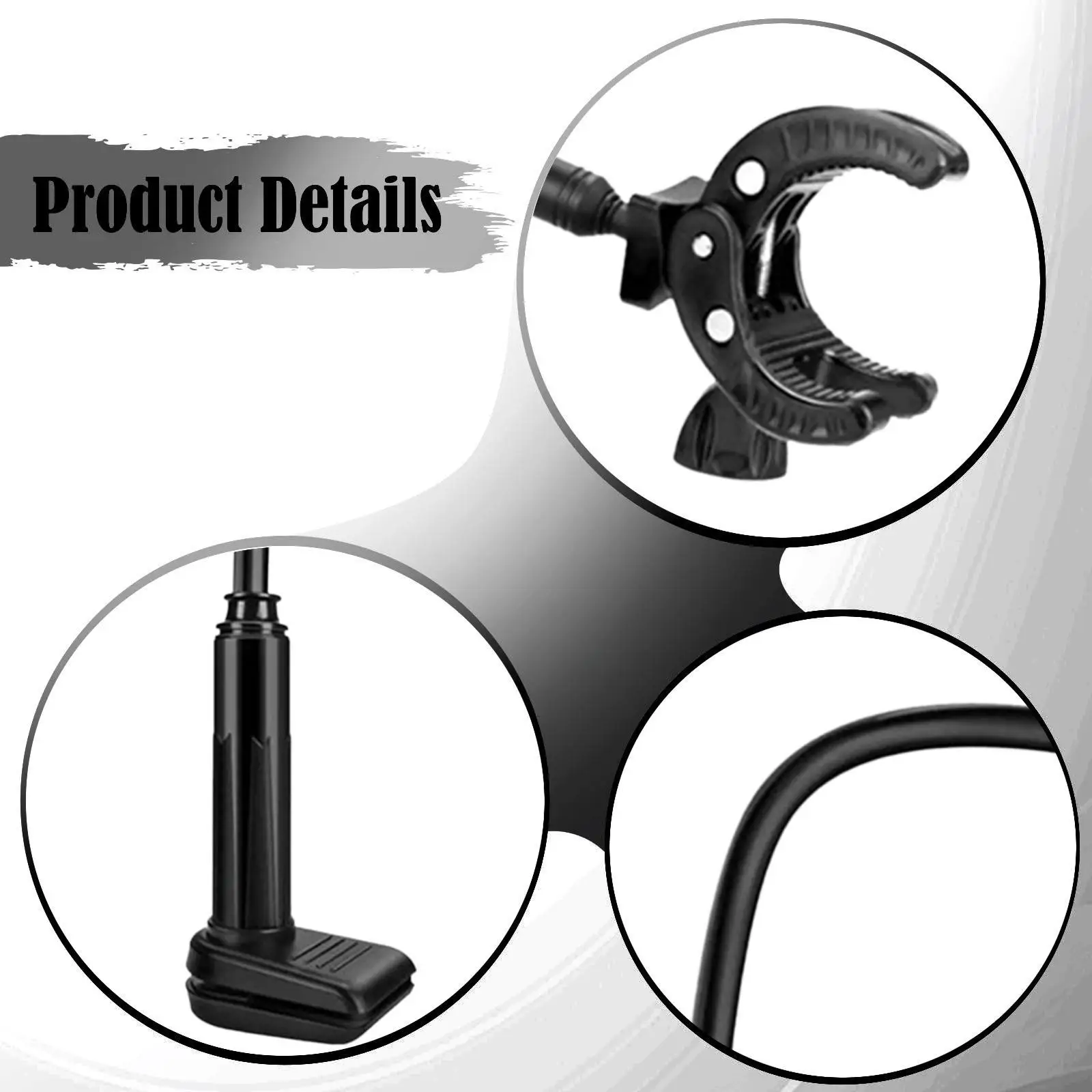 

Professional Hair Dryer Stand with Locking Clamp Pet Grooming Rack for Drying Dogs and Cats