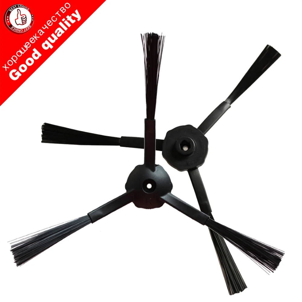 4pcs (2x Right+2x Left) Side Brushes For Panda X500 ECOVACS Robot X500 X580 CR120 Dibea X580 Vacuum Cleaner Accessories Parts