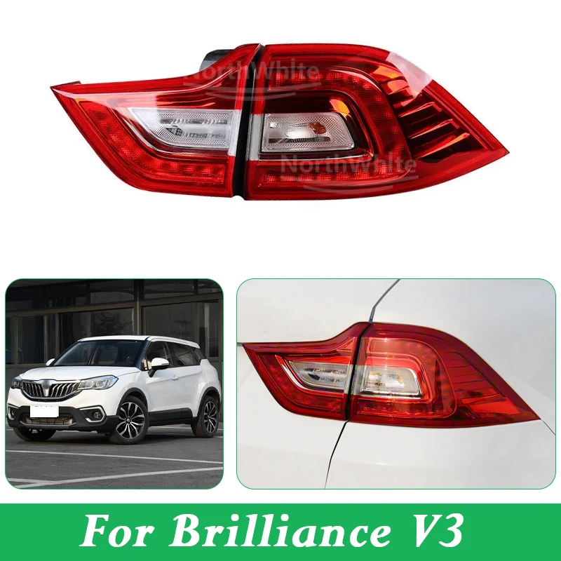 

Rear Tail Light Turn Signal Stop Warming Lamp For Brilliance V3 17-