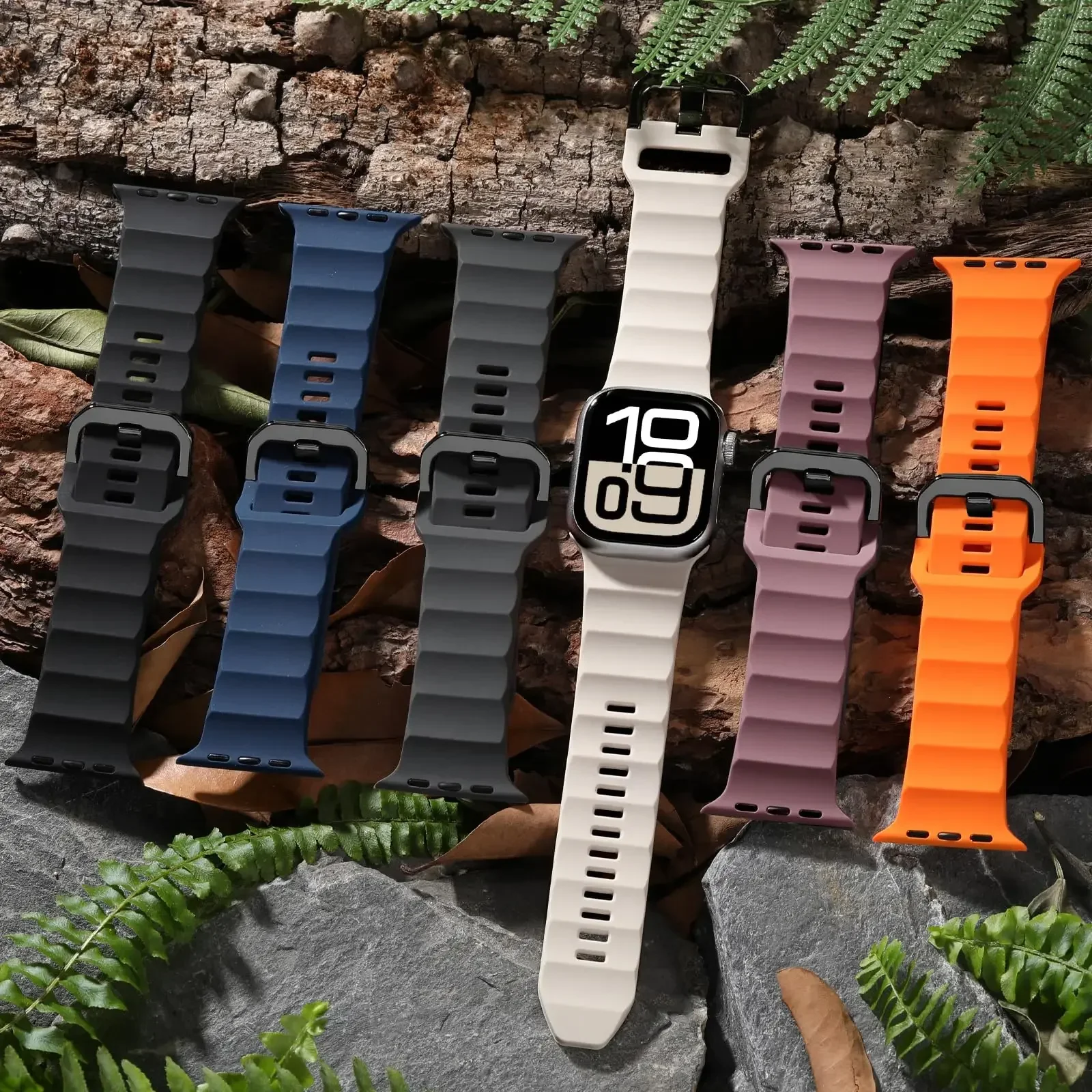 

Мягкий браслет для Apple Watch Series 9/8/7/6/SE/Ultra (40/41/44/45/49 мм) — ремешок Solo Loop, идеальные подарки для друзей