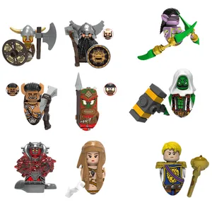 World Warcraft Mini Figur Blok Bangunan Dirakit Model Anime Figure Konstruktor Merakit Mainan untuk Anak Action Figure 12 penjualan terbaik lego world of warcraft - №