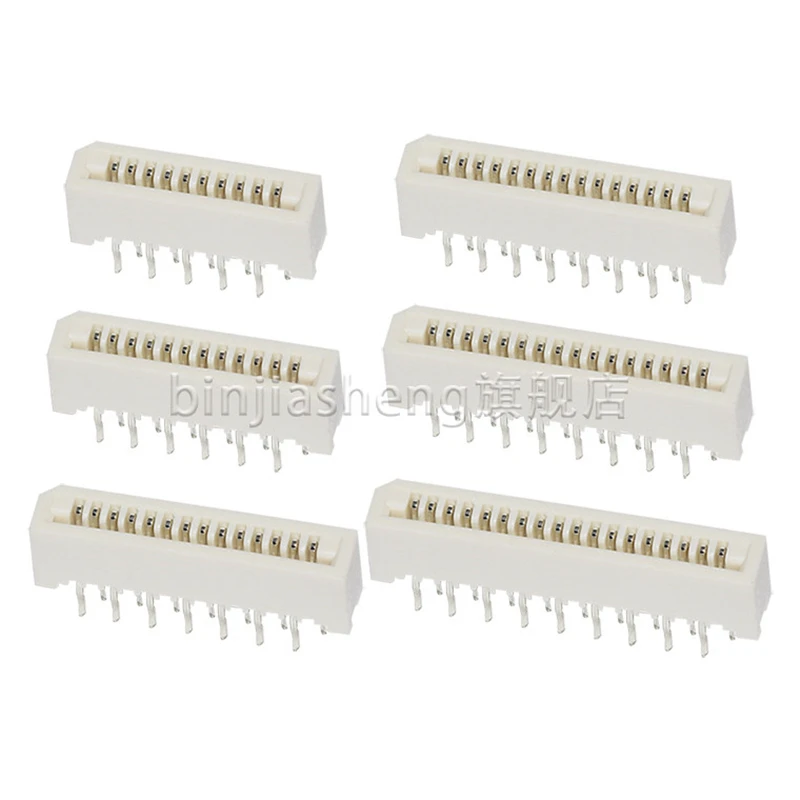 10Pcs 1.0mm FPC/FFC Connector LCD Flexible Flat Cable Socket Double Row 4/5/6/7/8/9/10/11/12/14/16/18/20/22/24/26/28/30/31 Pin