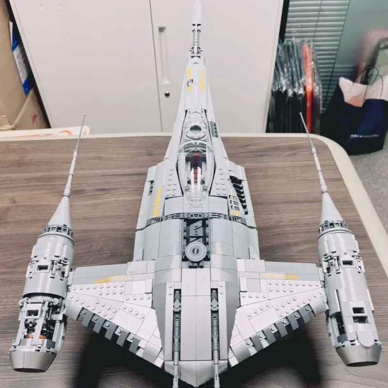 N-1 Starfighter Tech Series Brick Model DIY Assembled Desktop Display Ornament Versatile Creative Toys for Party Holiday Gifts view 5