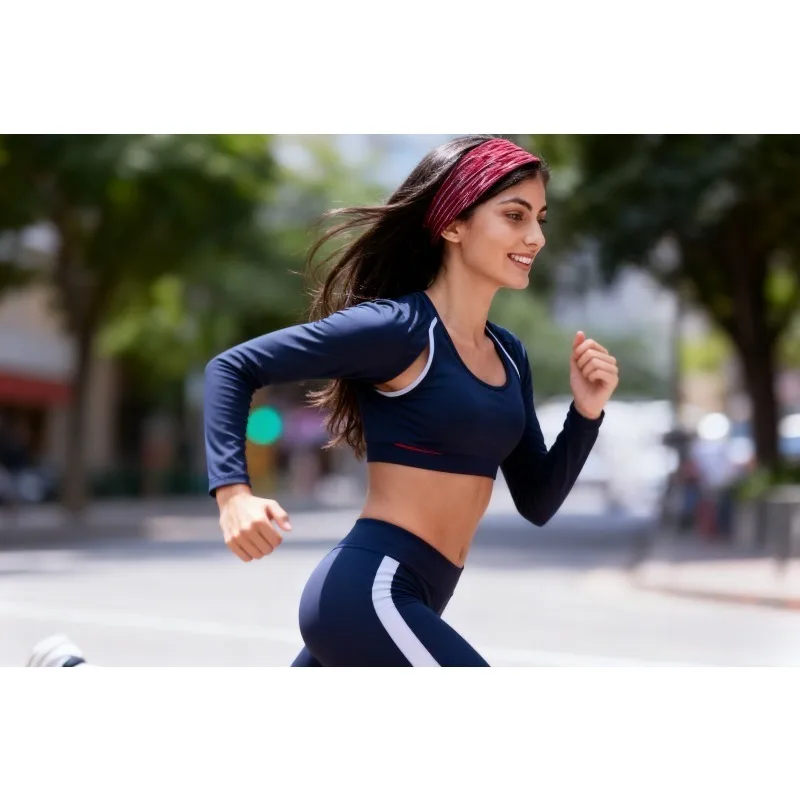 

Sweat Wicking Headband for Sports High Elasticity Quick Dry for Men and Women Running Yoga Ball Games Sports Safety Sweatband