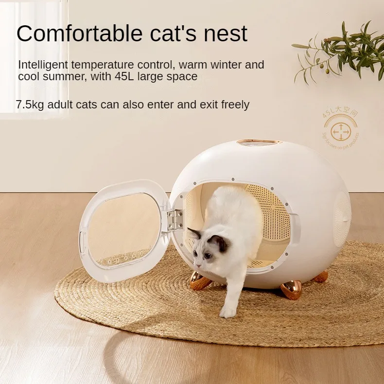 Automatic Pet Dryer Box Ultra Quiet Cat Dryer Box Small Dog Bath Drying Cabin Pet 360 Degree Pet Blower for Puppy Kitten Supplie