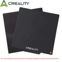 Creality Ender 3 placa adhesiva magnética suave 235*235*1mm Creality accesorios de pieza de impresora 3D para cama calefactable Edner3pro
