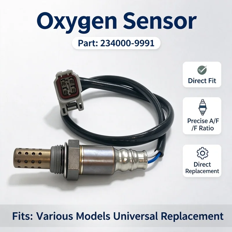 234000-9991 4-Wire Heated Oxygen Sensor Front Upstream Pre-Catalytic Fit for Suzuki Swift Liana Ignis 1.3L 1.5L 1.6L Aftermarket