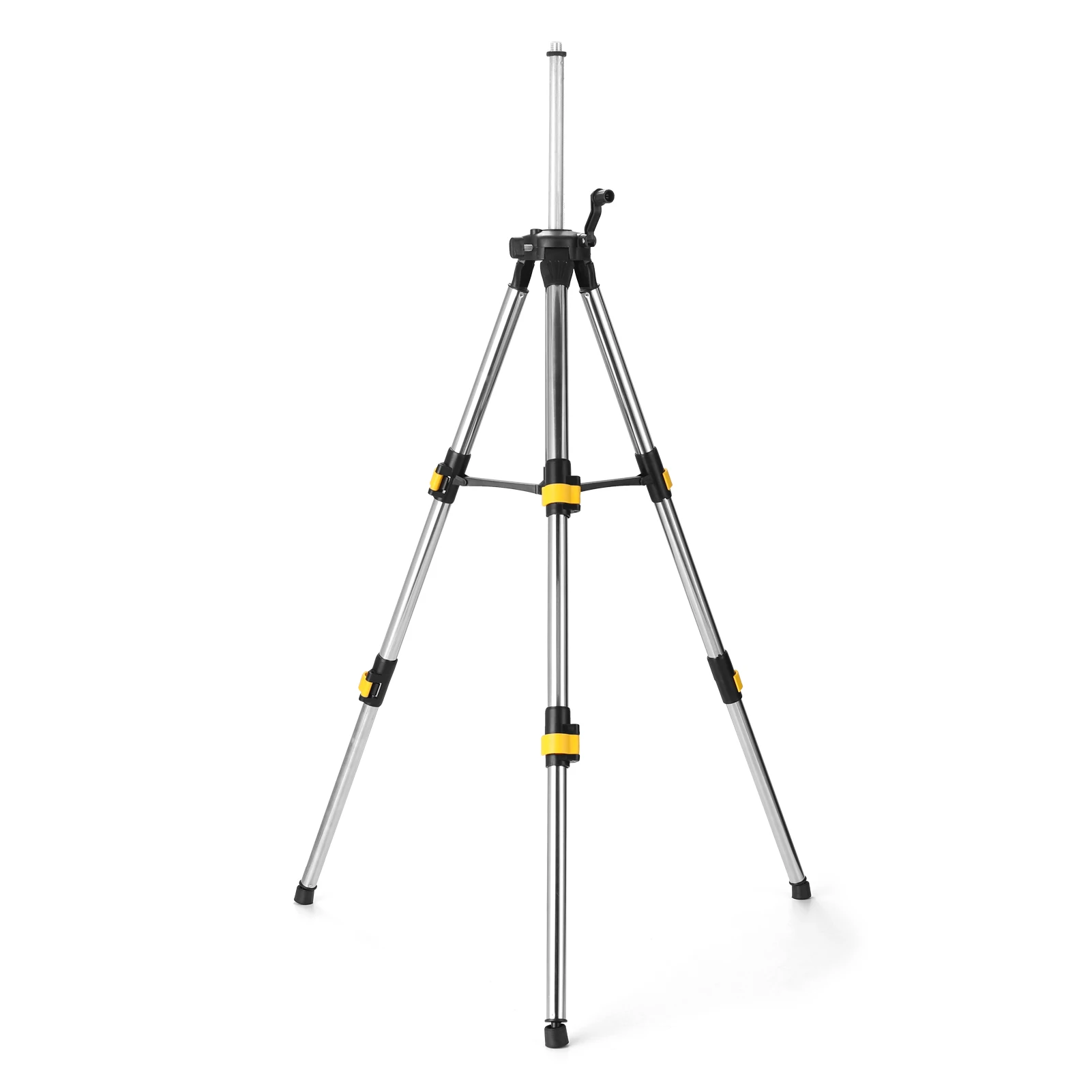 1.2M Three Height Adjustment Stainless Steel Extension Bar Tripod Stand Bubble-   with 5/8inch to 1/4inch Adapter
