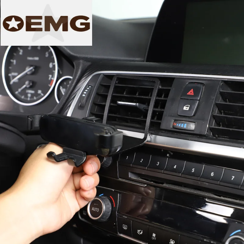 For BMW 1 3 4 Series GT F21 F22 F23 F30 F31 F34 F32 F33 F34 F35 F36 F80 F82 M4 Car Dashboard Air Outlet Mobile Phone Holder