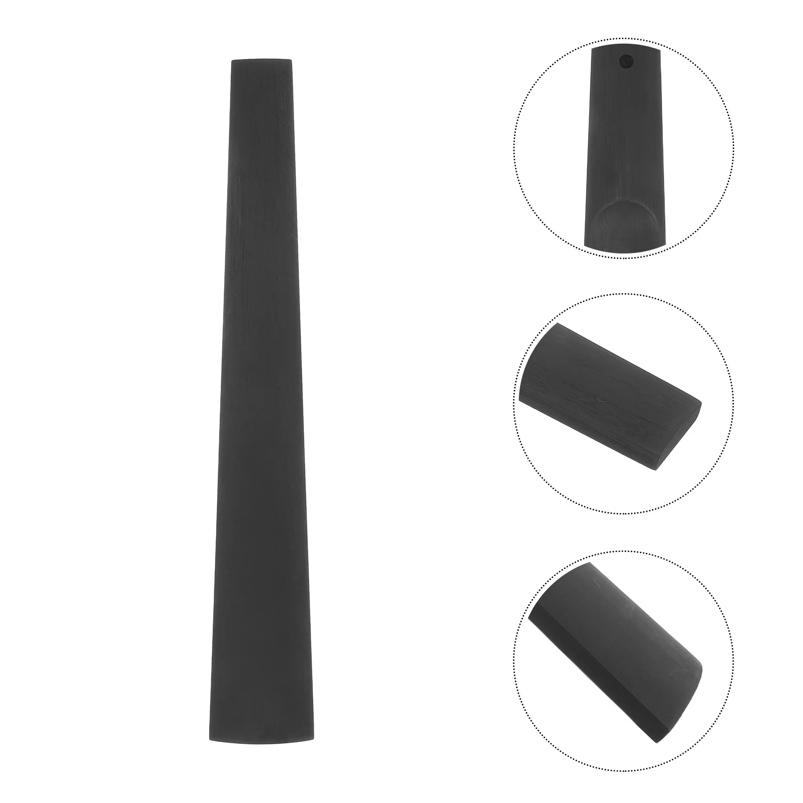 

2pcs Violin Fingerboard Wood Replacement For Violin Neck Professional Fit Durable Upgrade Compatible With Most Models