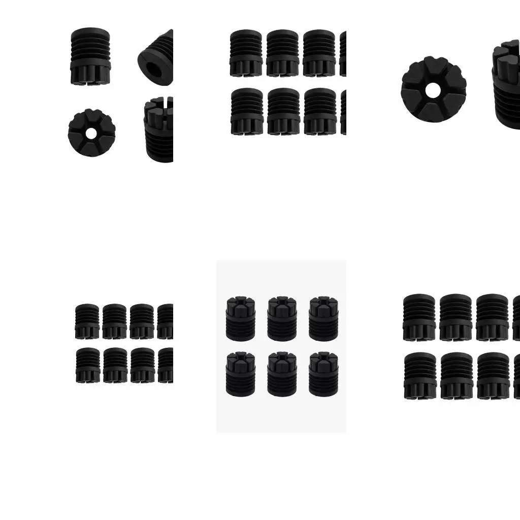 

652F 8Pcs Rubber Foot Pad Shock Absorbing Pad Cushion for Lab P1 Printers Cushion Pad Rubber Feet Mats Accessories