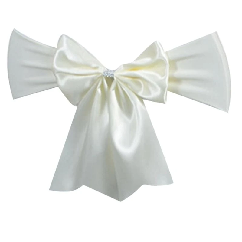 

Durable Chair Sash Bows Chair Back Bows for Wedding and Event Decorations
