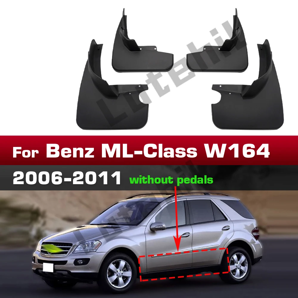 Für Mercedes Benz ML Klasse W164 2006 2007 2008 2009 2010 2011 Kotflügel Schmutzfänger Spritzschutz Kotflügel Schmutzfänger Autozubehör