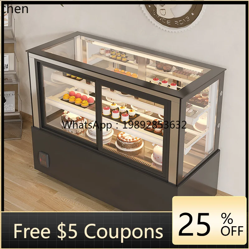 

ZS refrigerated display cabinet commercial front door air-cooled frost-free dessert fruit fresh-keeping cabinet