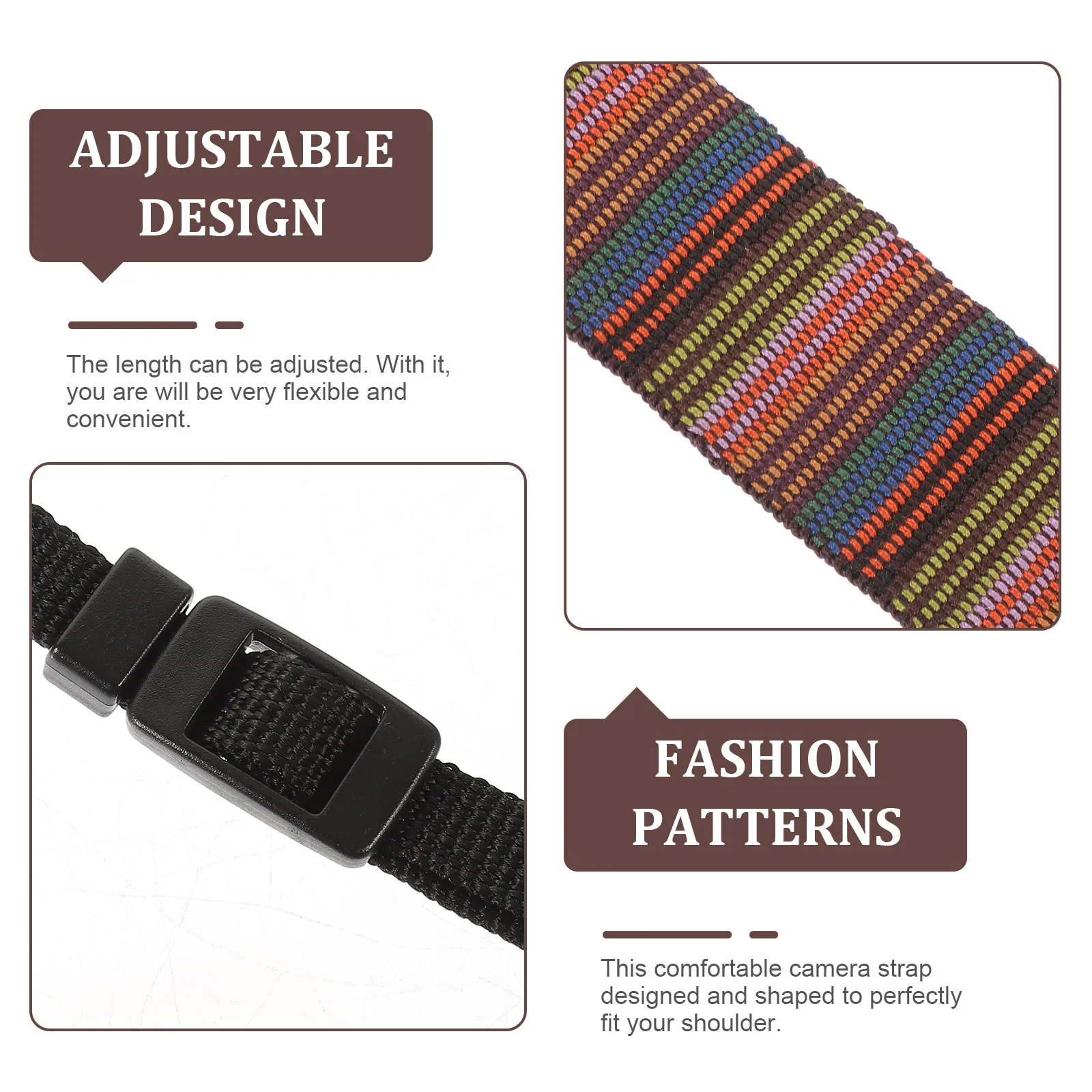 

Camera Strap Belt Fasten Mirrorless Accessories Pure Cotton Shoulder Travel Neck