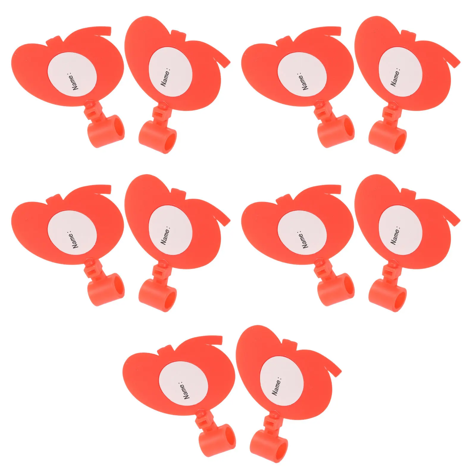 

10Pcs Stethoscope Name Tag for Nurses Sturdy Plastic Id Plate Medical Professionals Identification Accessory Cool Nurse