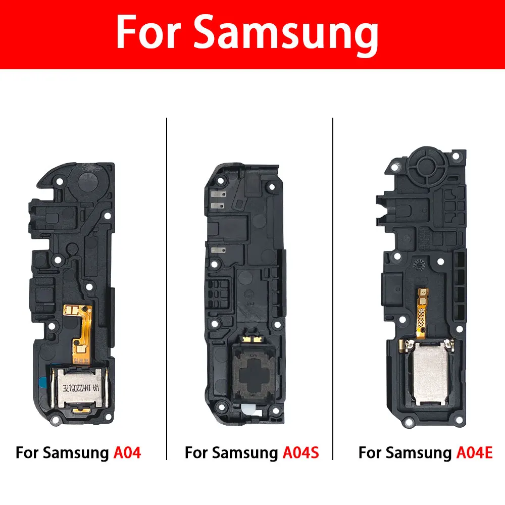 Loudspeaker Bottom Loud Speaker Sound Buzzer Ringer Flex Cable For Samsung A04 A04E A04S