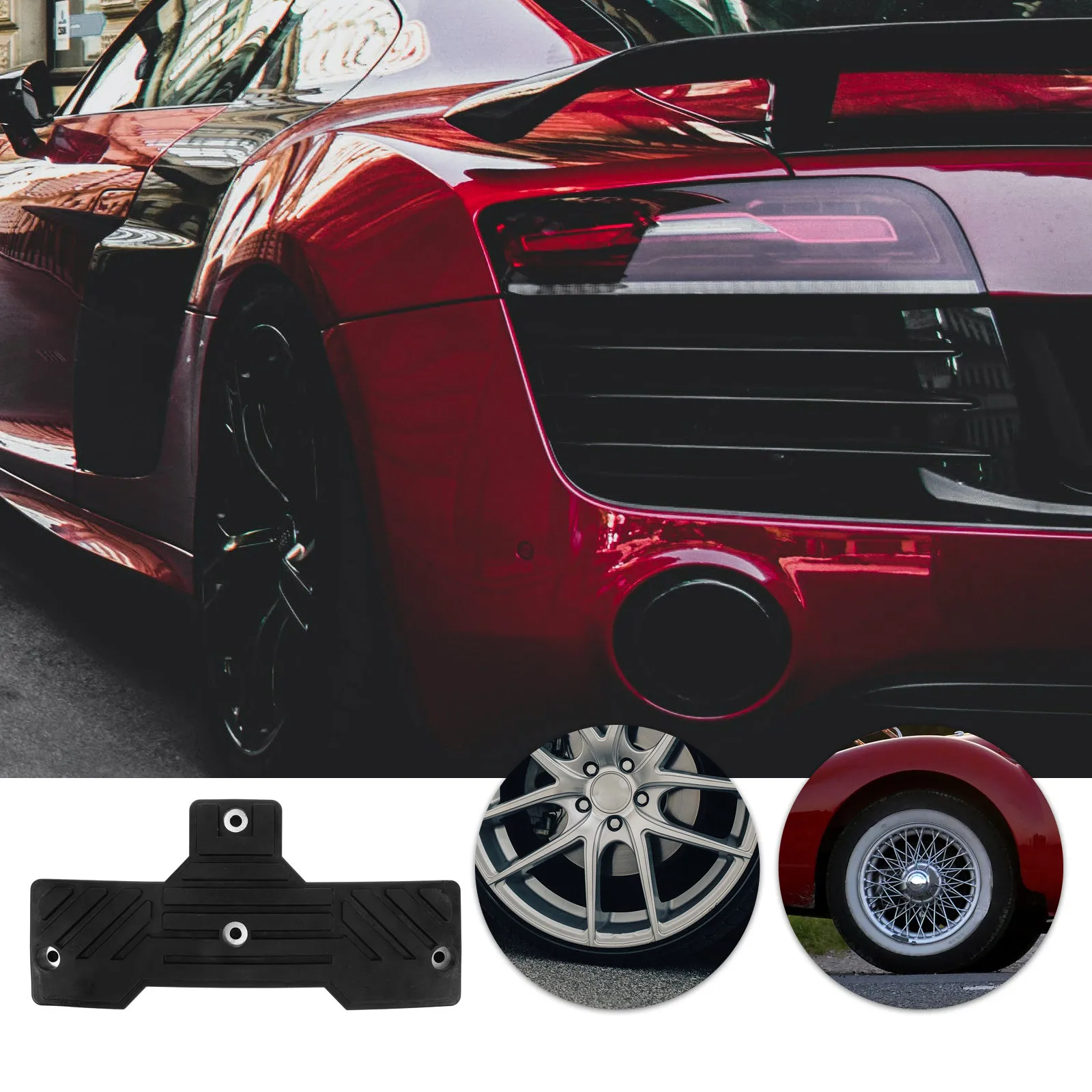

380Mm Tire Changer Accessories Thickened Rubber Pads for Tire Pressure Protection Wheel Repair Equipment Support