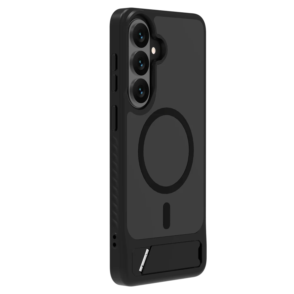Für Samsung Galaxy S26 Ultra Hülle mit Ständer Magnetische Hülle PC+TPU Linsenschutz für Samsung Galaxy S26 S26+ – Detail 1