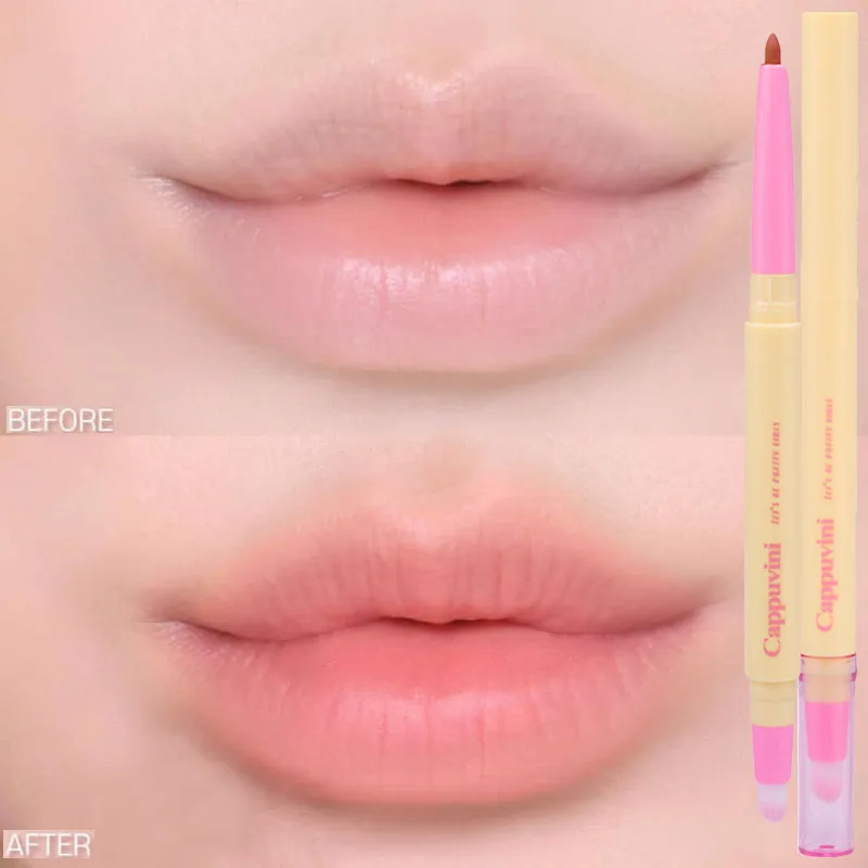 Nude Contouren Lip Liner Pen Waterdichte Duurzame Matte Omtrek Lippen Vorm Lipliner Fluweel Roze Bruine Lippenstift Make-Up Cosmetica