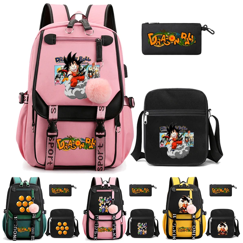 

3 шт./комплект, женский рюкзак «Драконий жемчуг»