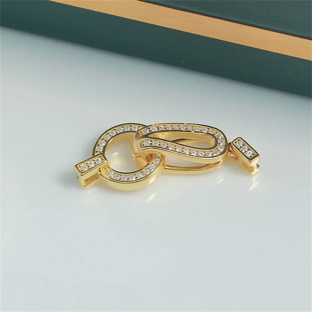 

S925 Sterling Silver Jewelry Clasp for DIY Necklace Bracelet Jewelry Findings Connector Hook 925 Silver Clasps Crafting Supplies