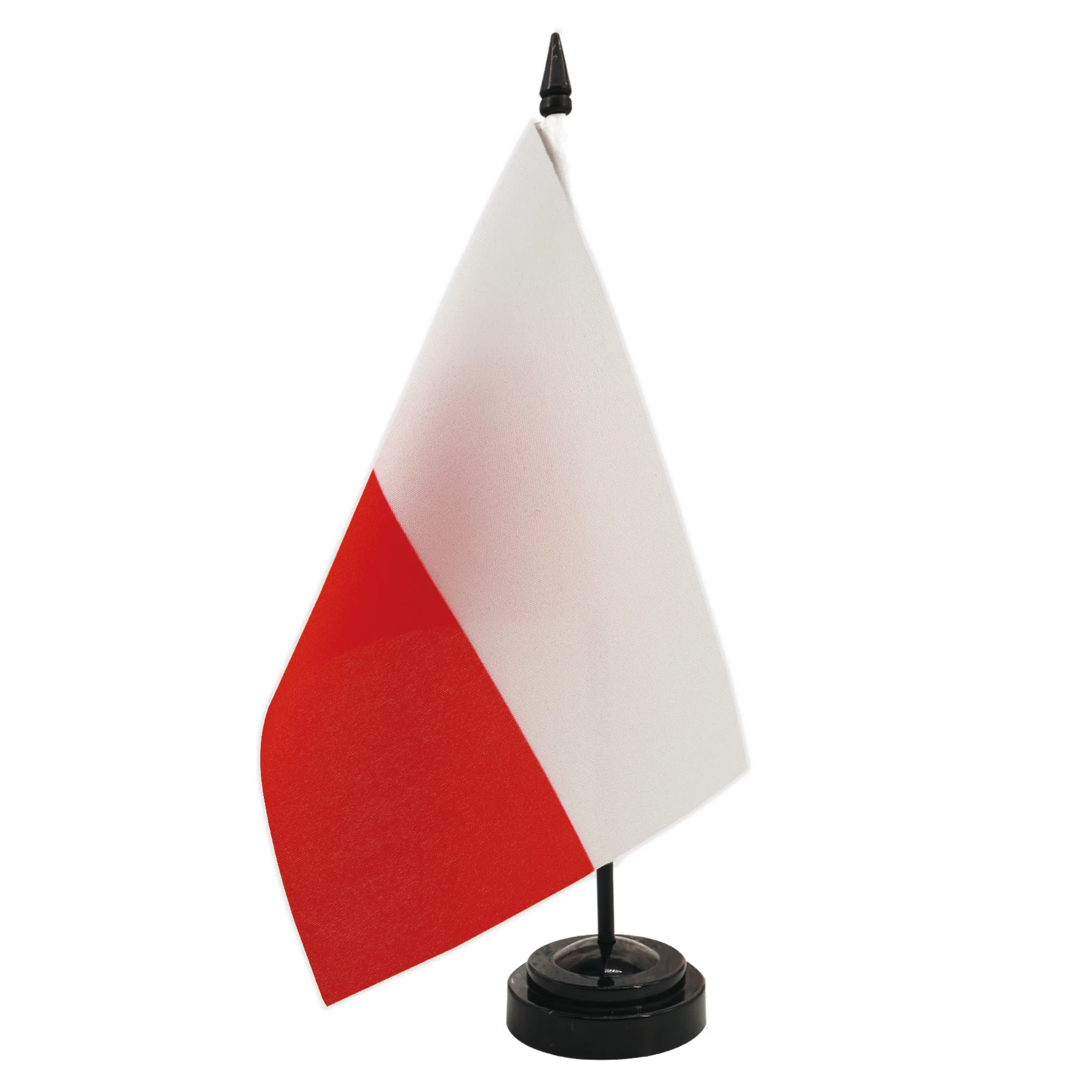 Poland Desk Flag 5.5x8.3inch Conference Negotiation Flag Product Display Office Top Desk Ornaments Flags